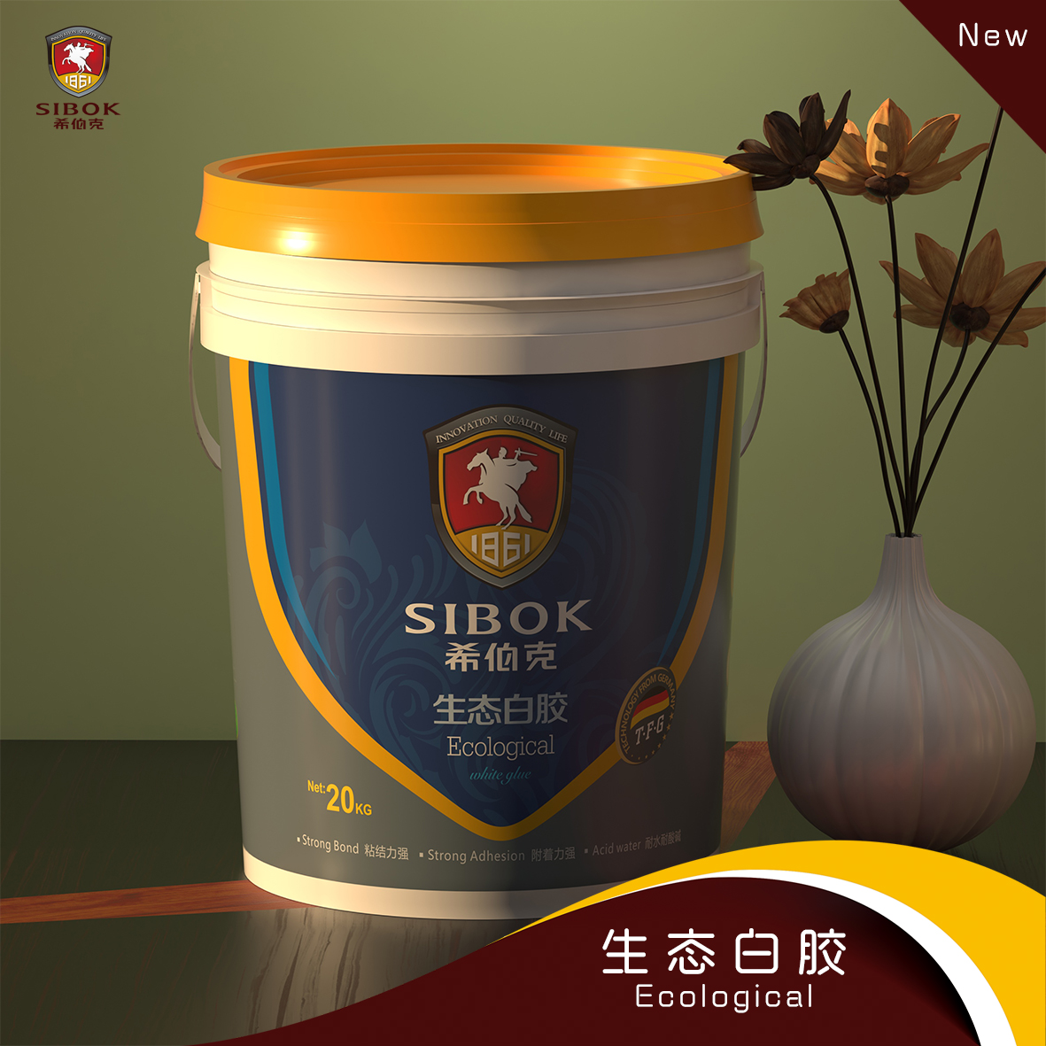 生態白膠  ￥160/20kg